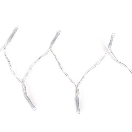 Aigostar - LED-ulkojouluketju 100xLED/8 toiminnot 10,3m IP44 kylmänvalkoinen