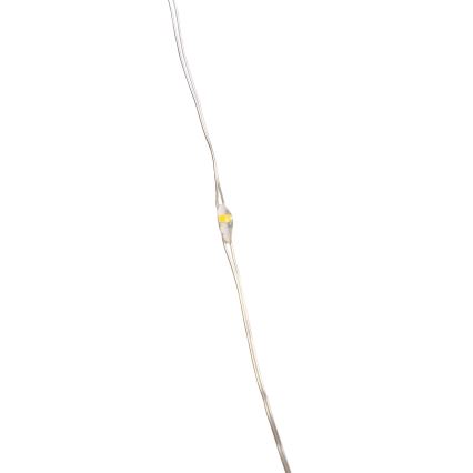 Aigostar -LED-ulkojouluketju 100xLED/8 toiminnot 3xAA 10,3m IP44 lämpimänvalkoinen