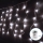Aigostar - LED-ulkojouluketju 100xLED/8 toiminnot/3xAA 8x0,4m IP44 kylmänvalkoinen