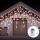 Aigostar - LED-ulkojouluketju 100xLED/8 toiminnot/3xAA 8x0,6m IP44 kylmänvalkoinen