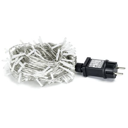 Aigostar - LED-ulkojouluketju 150xLED/8 toiminnot 18m IP44 kylmänvalkoinen