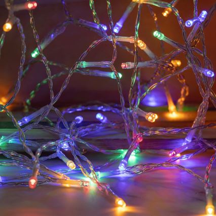 Aigostar - LED-ulkojouluketju 200xLED/8 toiminnot 23m IP44 monivärinen