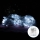 Aigostar - LED-ulkojouluketju 200xLED/8 toiminnot/3xAA 6x1,5m IP44 kylmänvalkoinen