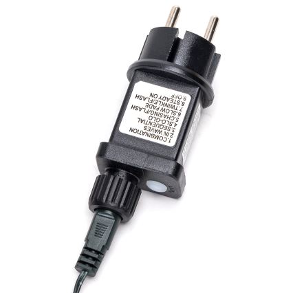 Aigostar - LED-ulkojouluketju 200xLED/8 toiminnot 8m IP44 kylmänvalkoinen