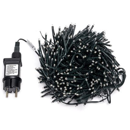 Aigostar - LED-ulkojouluketju 400xLED/8 toiminnot 13m IP44 kylmänvalkoinen