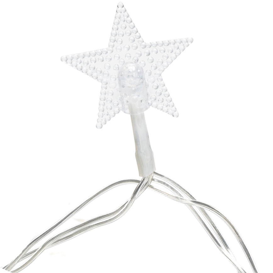 Aigostar - LED-ulkojouluketju 50xLED/8 toiminnot 8m IP44 lämpimänvalkoinen