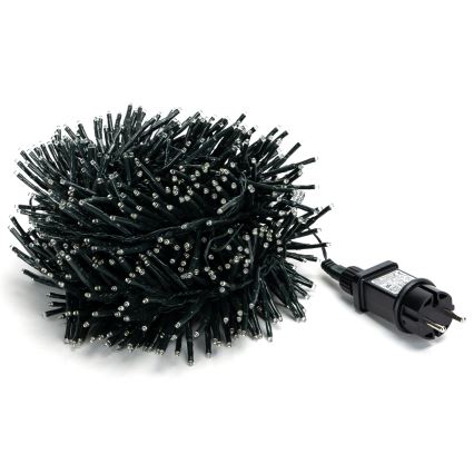 Aigostar - LED-ulkojouluketju 600xLED/8 toiminnot 18m IP44 kylmänvalkoinen