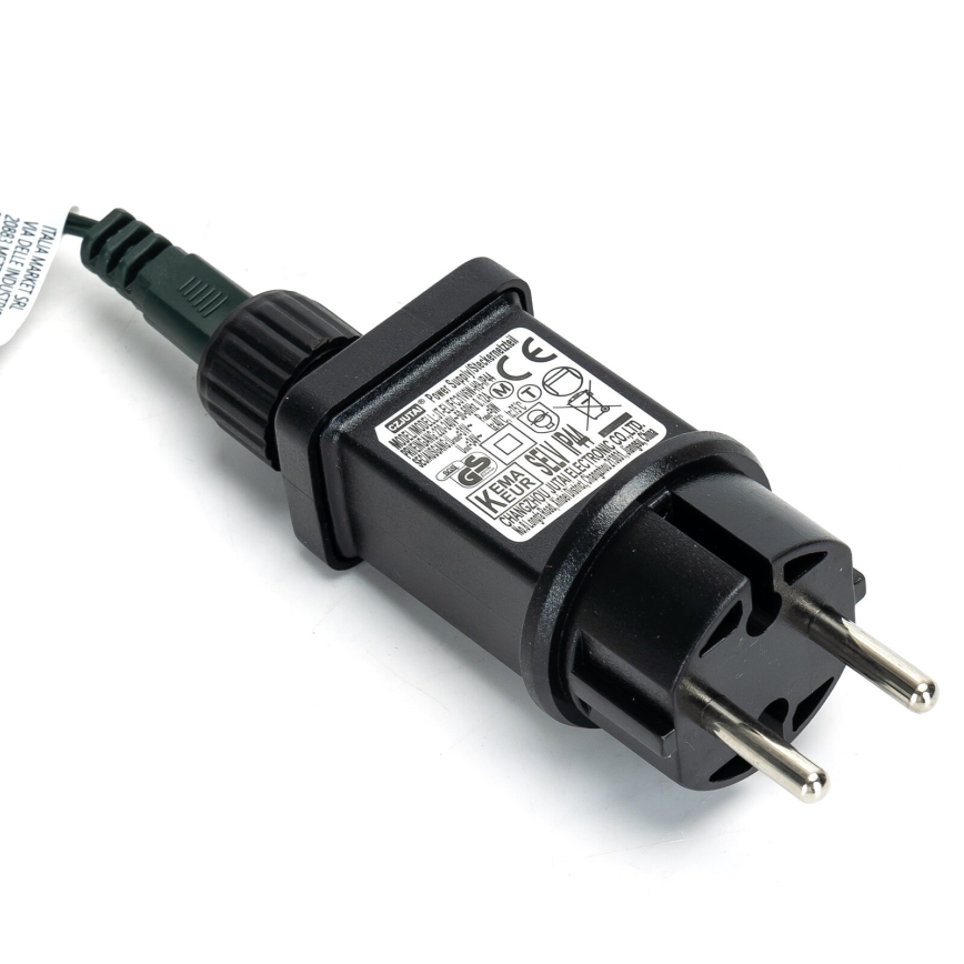 Aigostar - LED-ulkojouluketju 600xLED/8 toiminnot 18m IP44 kylmänvalkoinen
