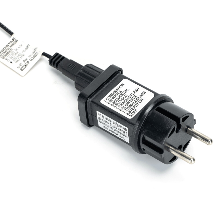 Aigostar - LED-ulkojoulukoriste 3,6W/230V pallo 30cm IP44 kylmänvalkoinen