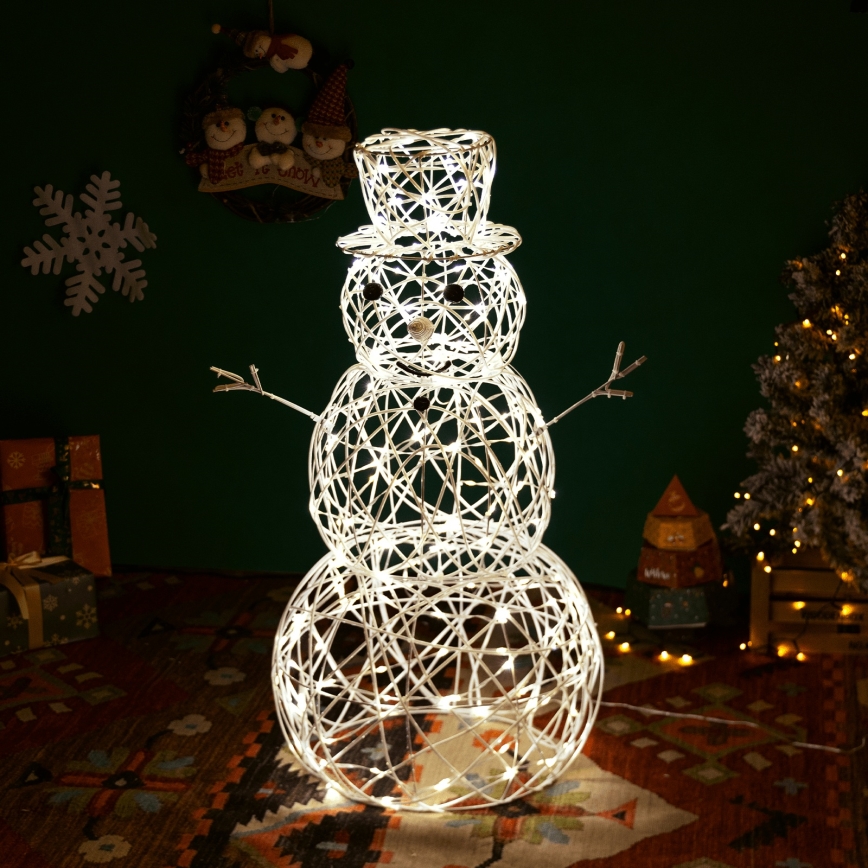 Aigostar - LED-ulkokoriste 3,6W/31/230V 2700K 120 cm IP44 lumiukko