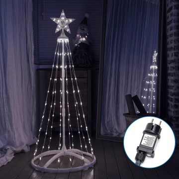 Aigostar - LED-ulkojoulukoriste LED/3,6W/230V 120 cm IP44 kylmänvalkoinen