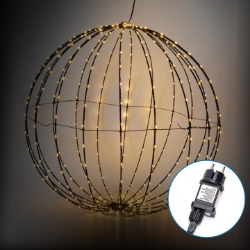 Aigostar - LED-ulkojoulukoriste LED/3,6W/230V pallo 30cm IP44 lämpimänvalkoinen