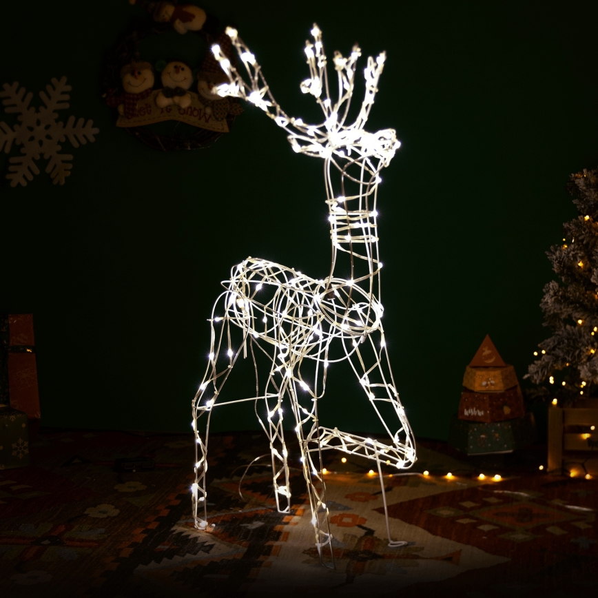 Aigostar - LED-ulkojoulukoriste LED/3,6W/31/230V 2700K 120 cm IP44 poro