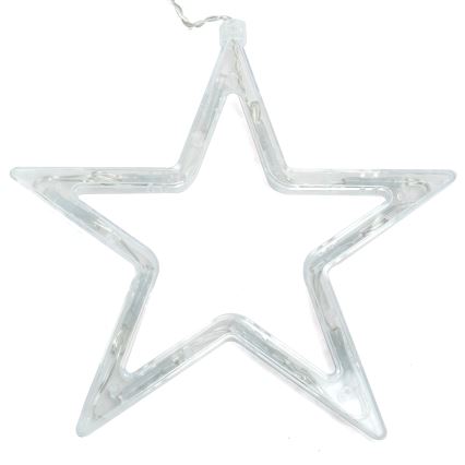 Aigostar - LED-ulkojouluvaloketju 120 LED/6 W/230 V/8 toimintoa 3x0,6 m IP44 kylmänvalkoinen + kaukosäädin