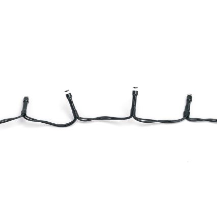 Aigostar - LED-ulkojouluköynnös 100xLED/8 toimintoa 3xAA 5,3 m IP44 monivärinen