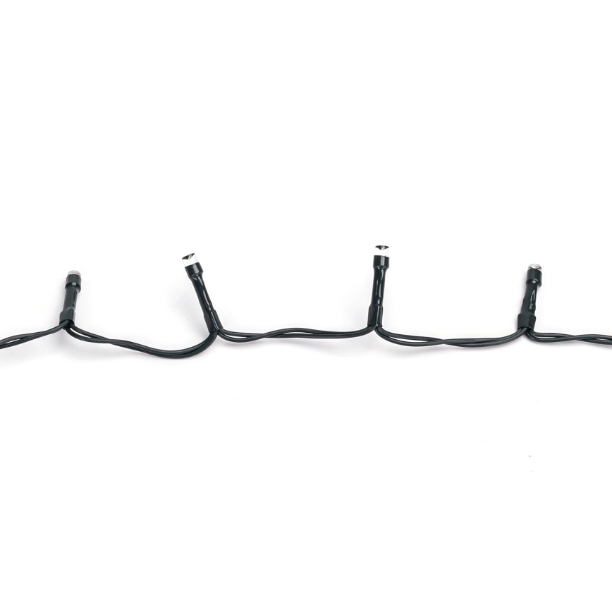 Aigostar - LED-ulkojouluköynnös 100xLED/8 toimintoa 3xAA 5,3 m IP44 monivärinen