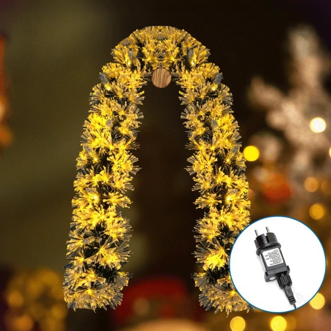 Aigostar - LED-ulkojouluvalosarja 112×LED/3,6 W/230 V/2 m IP44 lämmin valkoinen