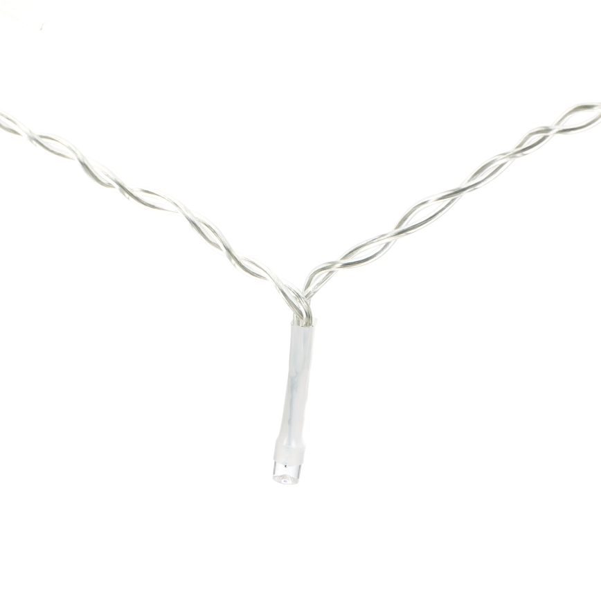 Aigostar - LED-ulkovalosarja 120xLED/8 toimintoa 3x0,7m IP44 kylmänvalkoinen + kaukosäädin