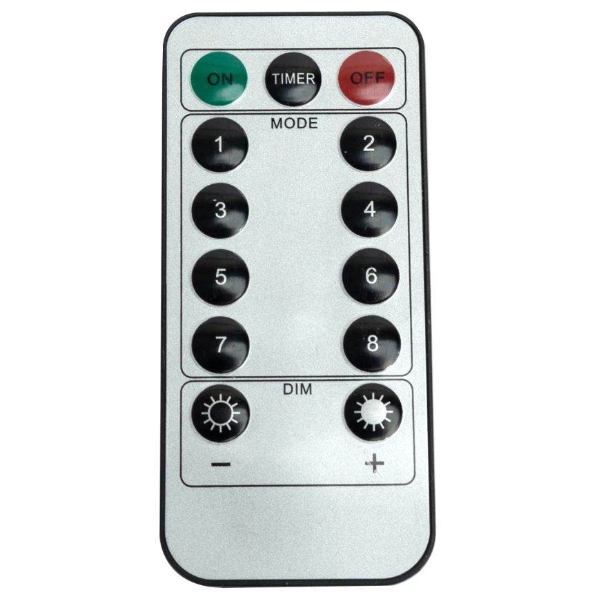 Aigostar - LED-ulkovalosarja 120xLED/8 toimintoa 3x0,7m IP44 kylmänvalkoinen + kaukosäädin