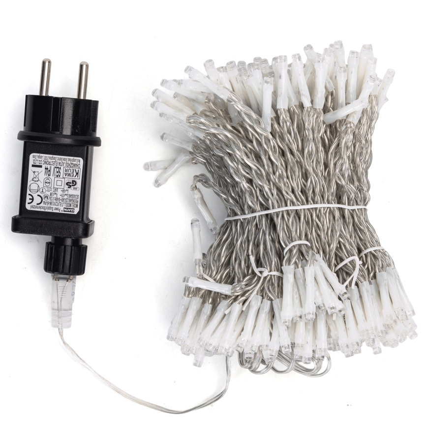 Aigostar - LED-ulkovaloketju 288xLED/8 toimintoa 1,5x1,8m IP44 kylmänvalkoinen