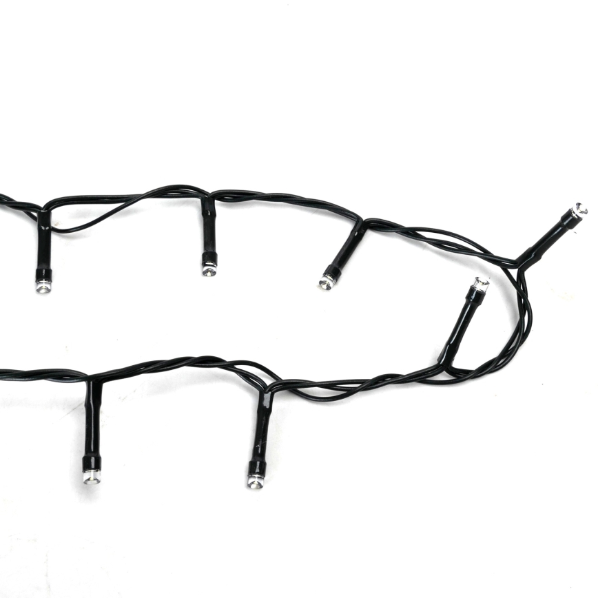 Aigostar - LED-ulkojouluvalosarja 400 LED/8 toimintoa 4xAA 20,3 m IP44 kylmä valkoinen