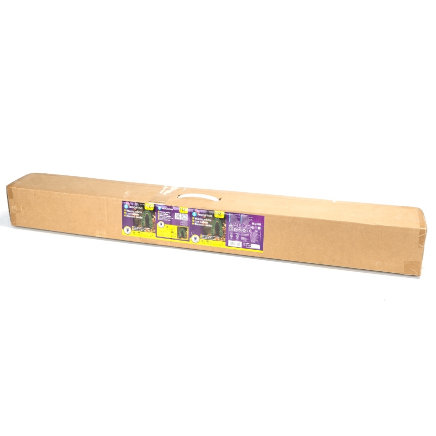 Aigostar - LED-ulkokäyttöinen joulukoriste 112xLED/3,6W/230V 2m IP44 lämmin valkoinen