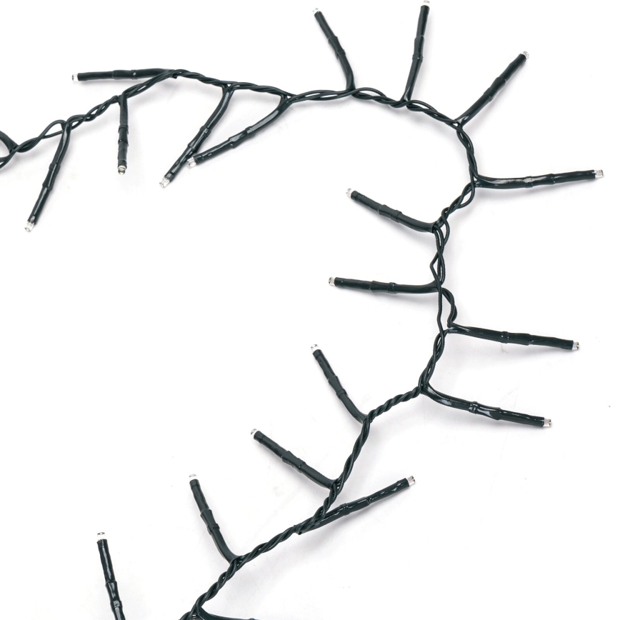 Aigostar - LED-ulkokäyttöinen jouluvaloketju, 600 LED, 8 toimintoa, 18 m, IP44, lämmin valkoinen