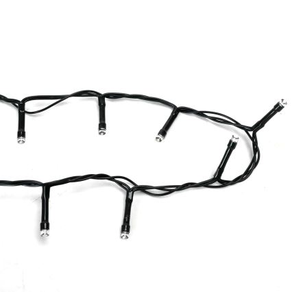 Aigostar - LED-ulkokäyttöinen jouluvalosarja 400 LEDiä/8 toimintoa 4×AA 20,3 m IP44 lämmin valkoinen