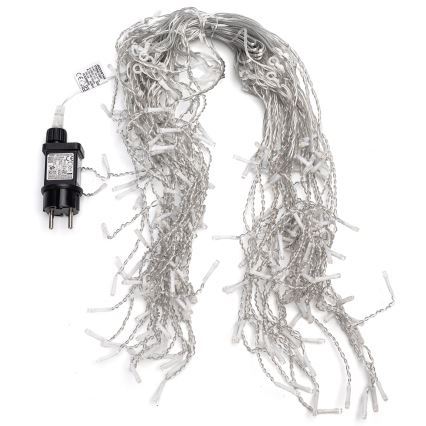 Aigostar - LED-ulkokäyttöinen jouluvalosarja 200xLED/8 toimintoa 10x0,4m IP44 lämmin valkoinen