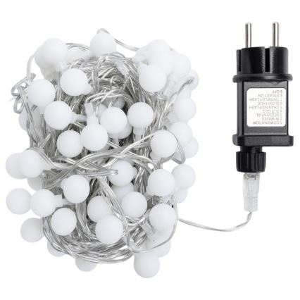 Aigostar - LED-ulkovaloketju 100xLED/8 toimintoa 10m IP44 lämpimän valkoinen