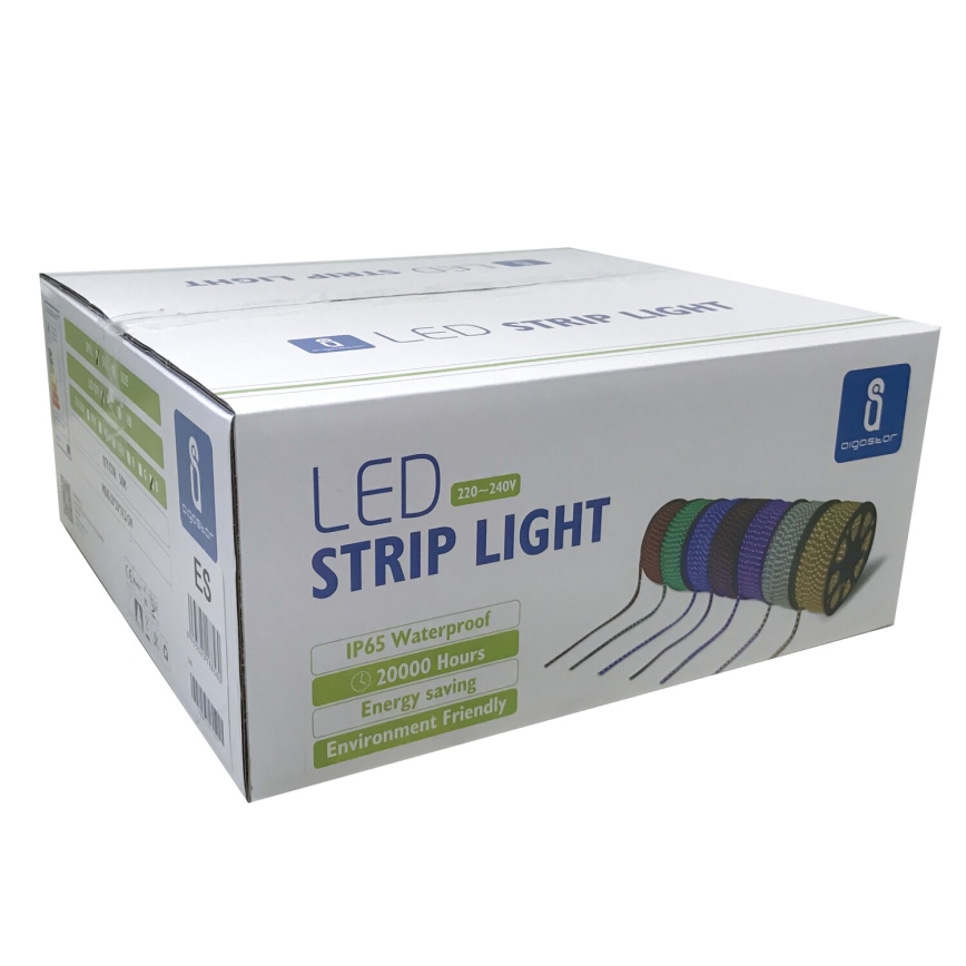 Aigostar - LED-ulkonauha 50m LED/300W/230V sininen IP65