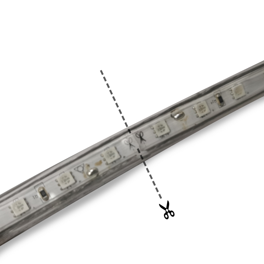 Aigostar - LED-ulkonauha 50m LED/350W/230V 6500K IP65