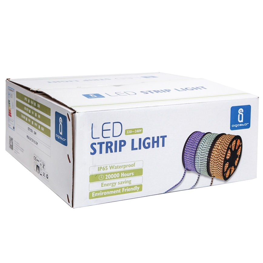 Aigostar - LED-ulkonauha 50m LED/400W/230V 6500K IP65