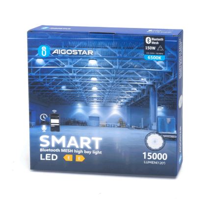 Aigostar - LED Kestävä himmennettävä ulko kevyt MESH High Bay LED/150W/230V 6500K IP65
