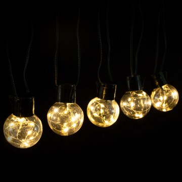 Aigostar - LED-ulkovalosarja 160 LED, 10 m, IP44, lämmin valkoinen