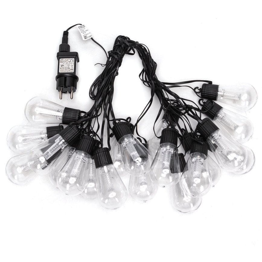 Aigostar - LED-ulkovalosarja 20xLED/13m IP44 kylmänvalkoinen