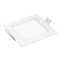 Aigostar - LED upotettava valo LED/18W/230V 22x22 cm 3000K valkoinen