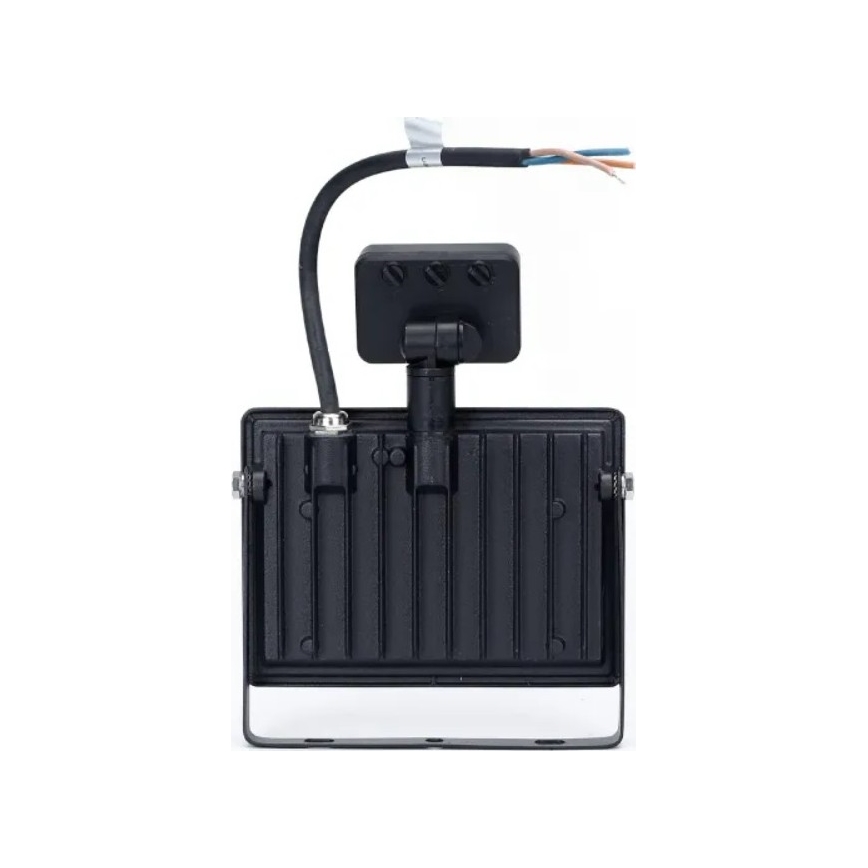 Aigostar - LED Valonheitin anturilla LED/50W/230V 4000K IP65 musta