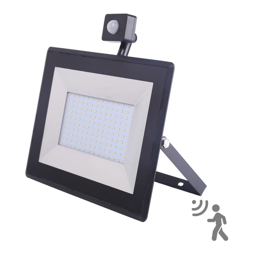 Aigostar - LED Valonheitin LED/100W/230V IP65 musta