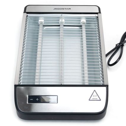 Aigostar - leivänpaahdin 840-1000W/230V mattakromi