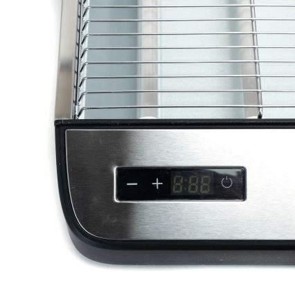 Aigostar - leivänpaahdin 840-1000W/230V mattakromi