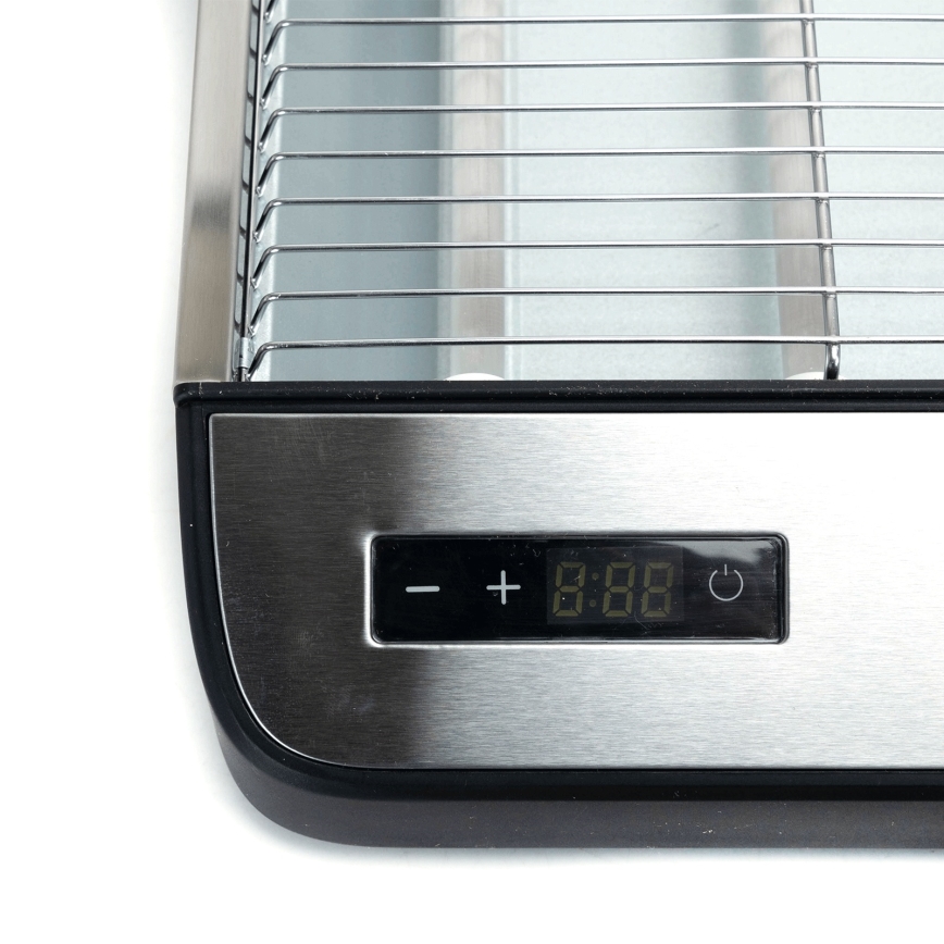 Aigostar - leivänpaahdin 840-1000W/230V mattakromi