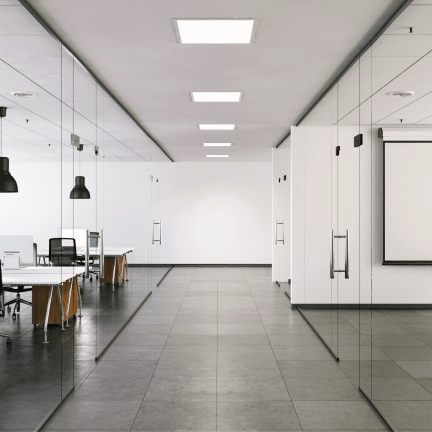 Aigostar - pintakiinnitettävä LED-paneeli 28W/230V 6000K 59,5x59,5 cm