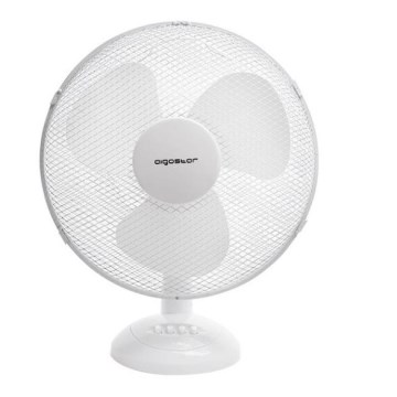 Aigostar - Pöytätuuletin 45W/230V 34 cm valkoinen