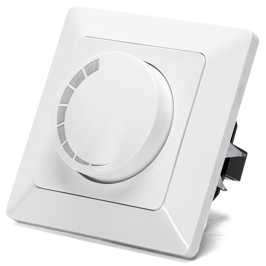 Aigostar - Pyörivä himmennin 110W/230V valkoinen