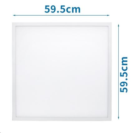 Aigostar - Riippuva LED-kattopaneeli LED/40W/230V 6500K 60x60cm