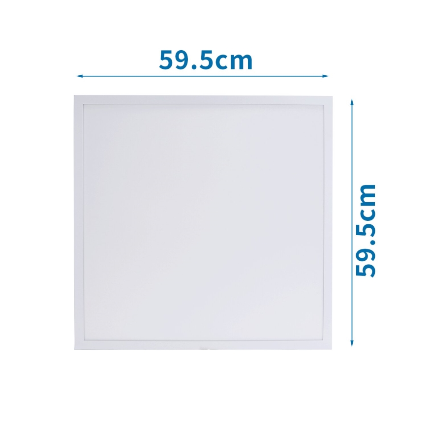Aigostar - Riippuva LED-kattopaneeli LED/40W/230V 6500K 60x60cm valkoinen