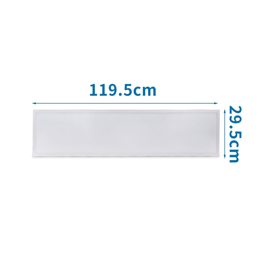 Aigostar - Riippuva LED-kattopaneeli LED/50W/230V 4000K 120x30cm valkoinen