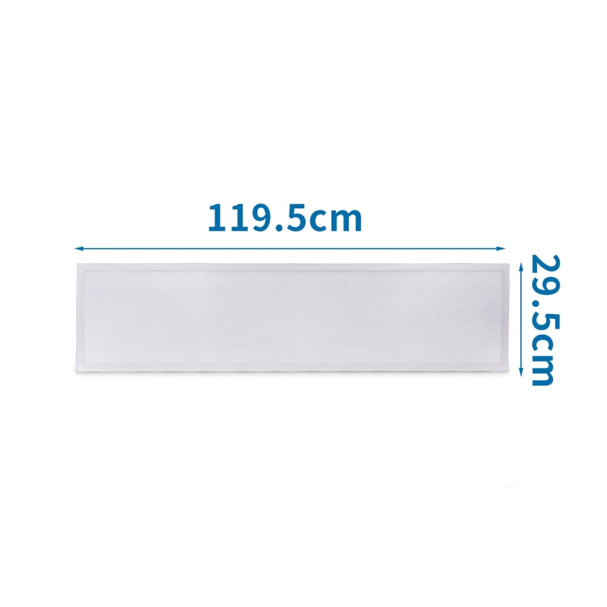 Aigostar - Riippuva LED-kattopaneeli LED/60W/230V 6500K 120x30cm valkoinen