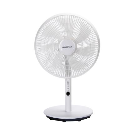 Aigostar - Telinepuhallin 2-in-1 45W/230V valkoinen + kaukosäädin
